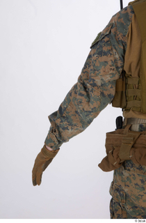 Photos Casey Schneider A pose in Uniform Marpat WDL arm…